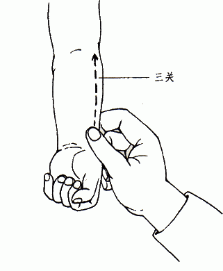 San Guan Line in Pediatric Massage