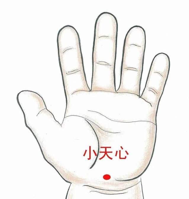 Xiao Tian Xin Point in Pediatric Massage